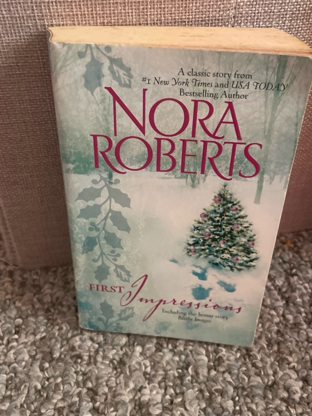First Impressions Holiday Paperback - White & Green
